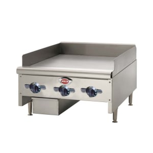 439-HDTG4830G 48" Gas Griddle w/ Thermostatic Controls - 3/4" Steel Plate, Convertible