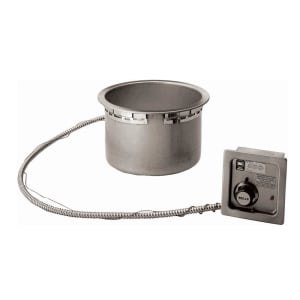 439-HW106D 11 qt Drop In Soup Warmer w/ Thermostatic Controls, 120v