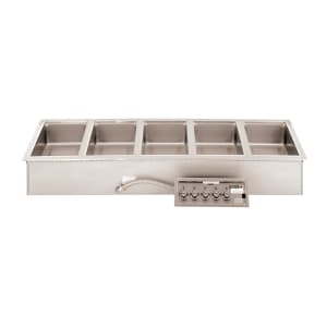 439-MOD500TDM Drop-In Hot Food Well w/ (5) Full Size Pan Capacity, 208-240v