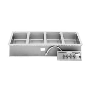 439-MOD400TDMAF Drop-In Hot Food Well w/ (4) Full Size Pan Capacity, 208-240v