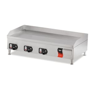 175-40717 36" Electric Griddle w/ Thermostatic Controls - 1/2" Steel Plate, 220v/1ph