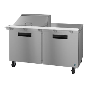 Hoshizaki SR60B-12M 60&quot; Steelheart Mega Top Sandwich/Salad Prep Table w/ Refrigerated Base, 115v