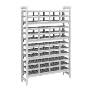 144-CPUWR144872480 72"H Camshelving Premium Wine Rack w/ Accessories, Gray