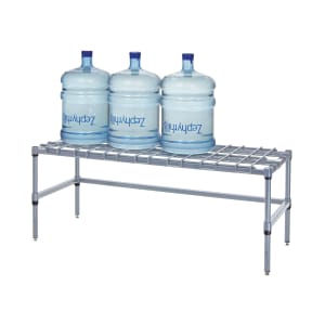 688-183614DGY 36" Stationary Dunnage Rack w/ 1500 lb Capacity, Carbon Steel