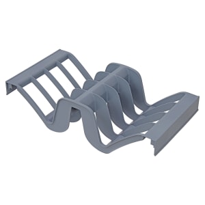 688-QPWDR Millenia™ Waved Drying Cradle - 12" x 24", Gray