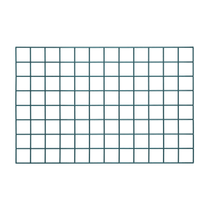 688-SG2436P Store Grid Panel - 36" x 24", Green