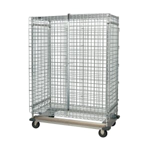 688-MD243670SEC 36" Mobile Security Cage, 24"D
