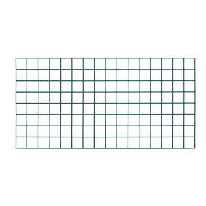 688-SG2448P Store Grid Panel - 48" x 24", Green