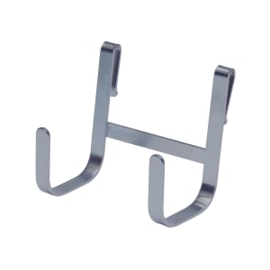 688-SGHOOKDBGY 4 1/4" Store Grid Large Double Hook - Gray