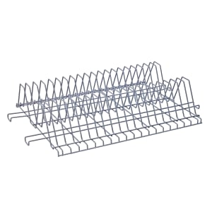 688-TDR24361GY Store Grid Tray Drying Rack - 36" x 24" x 8", Gray