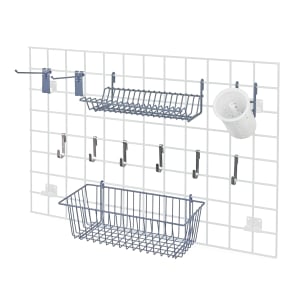 688-SGA1GY Store Grid Accessory Pack - Gray