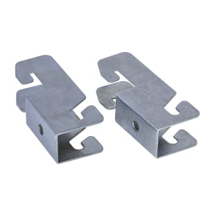 688-SGWTBGY Store Grid Wall Mounting Kit - Gray