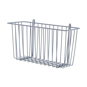 688-SGB1357GY Store Grid Basket - 13 3/8" x 5" x 7", Gray
