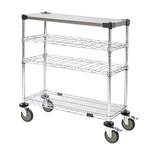 688-WRC1448WSC1SS Rectangular Dessert Cart w/ Multi-Tiered Design - Chrome