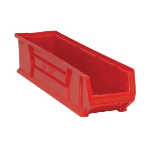 688-QUS970RD Hulk Stack Shelf Container - 29 7/8" x 8 1/4", Red