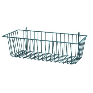 688-SGB1775P Store Grid Basket - 17 3/8" x 7 1/2" x 5", Green