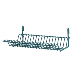 688-SGLH1384P Store Grid Lid Drying Rack - 13 1/2" x 8 1/2" x 4 1/4", Green