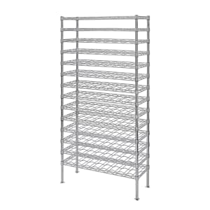 688-WR741448WSC 74"H Commercial Wine Rack w/ (168) Bottle Capacity, Chrome