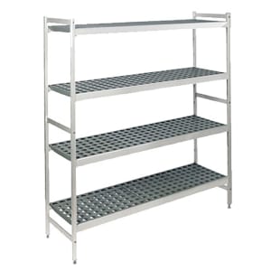 197-4R26C83 Fermostock® Stationary Louvered Shelf Kit - 26"W x 22"D x 83"H