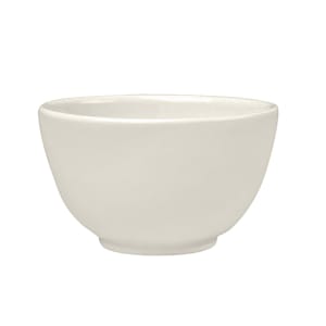 706-HL10000 7 1/2 oz Round Rolled Edge Bouillon Cup - Chine, White
