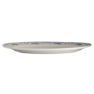706-HL1585035 15 5/8" x 11 3/8" Oval American Rose Platter - China, Blue