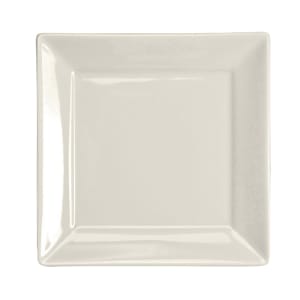 706-HL56100 12" Square Unique Plate - China, Ivory