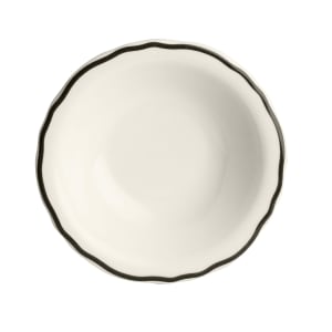 706-HL533847 12 1/4 oz Round Styleline Grapefruit Bowl - China, Black