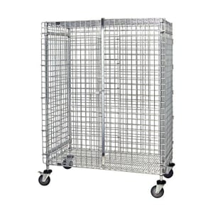 688-M214869SEC 48" Mobile Security Cage, 21"D