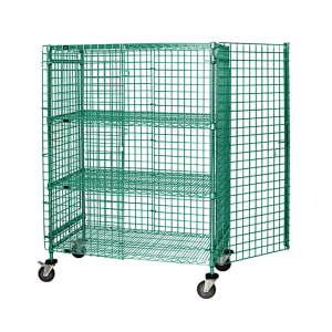 688-M214869SECP2 48" Mobile Security Cage, 21"D