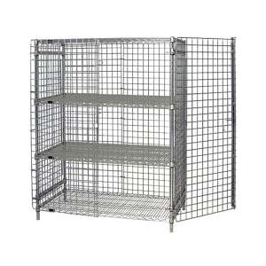 688-216063SEC2 60" Stationary Security Cage, 21"D
