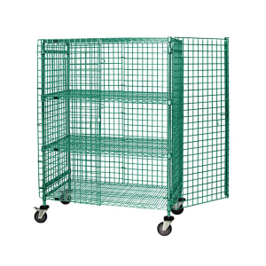 688-M213669SECP2 36" Mobile Security Cage, 21"D