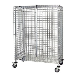 688-M216069SEC 60" Mobile Security Cage, 21"D