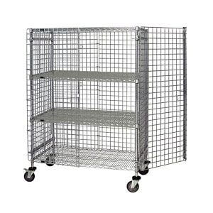 688-M214869SEC2 48" Mobile Security Cage, 21"D