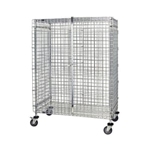 688-MD246070SEC 60" Mobile Security Cage, 24"D