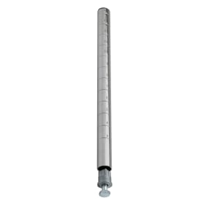688-P74S 74" Stationary Stainless Post