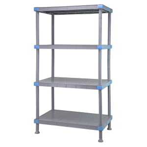 688-QP183050SS4 Millenia™ Solid Shelving Unit - 4 Shelves, 30"L x 18"W x 50"H