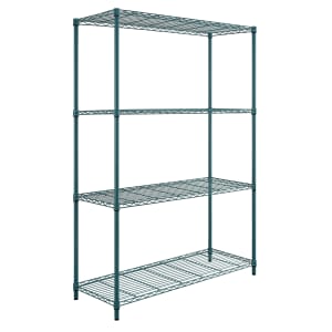 688-RWR721836LDP Epoxy Coated Wire Shelf Kit - 36"W x 18"D x 72"H
