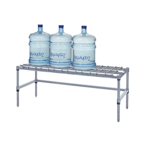 688-184814DGY 48" Stationary Dunnage Rack w/ 1500 lb Capacity, Carbon Steel