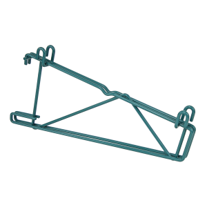 688-SGCD14P 14" Store Grid Double Shelf Mount Bracket - Green