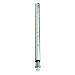 688-P74C 74" Stationary Chrome Post