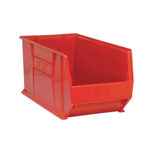 688-QUS976RD Hulk Stack Shelf Container - 29 7/8" x 16 1/2", Red