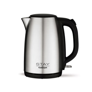 141-WCK170S 57 1/2 oz Cordless Electric Kettle w/ Auto Shutoff - Black/Stainless, 120v