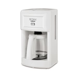 141-WCM280W 12 cup Pourover Coffeemaker w/ Glass Carafe - White, 120v