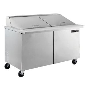 763-MVR60MHC 61 1/5" V-Series Mega Top Sandwich/Salad Prep Table w/ Refrigerated Base, 115v