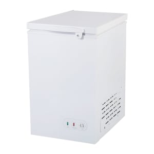 763-MXSH34SHC 22 4/5" Select Series Mobile Chest Freezer w/ (1) Basket - White, 120v