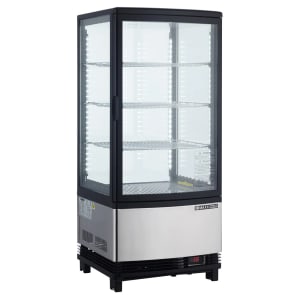 763-MECR31D 16 7/10" X-Series Self Service Countertop Refrigerated Display Case - (4) Levels, 120v