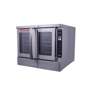 015-DFG100ADDLLP Single Full Size Liquid Propane Gas Convection Oven - 6" Legs, Stacking Kit, 55,000 BTU 