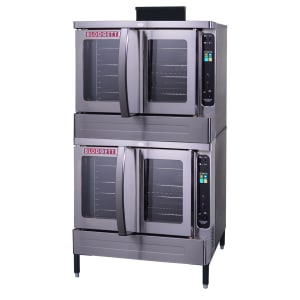 015-DFG100ESDBLNG Double Full Size Natural Gas Convection Oven - 45,000 BTU 