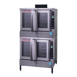 015-MARKV100DBL2401 Double Full Size Electric Convection Oven - 22kW, 220-240v/1ph