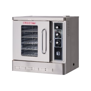 015-DFG50ANG Single Half Size Natural Gas Convection Oven - 27,500 BTU